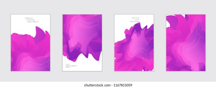 Abstract cover template with gradient design elements. Futuristic abstract modern pattern with fluid colors creating digital art. Bright colored background artistic social media web banner