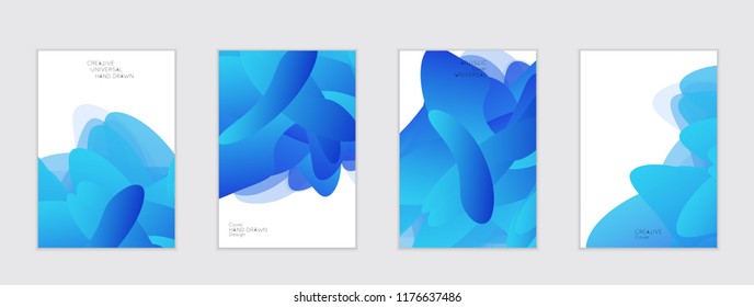 Abstract cover template with gradient design elements. Futuristic abstract modern pattern with fluid colors creating digital art. Bright colored background artistic social media web banner