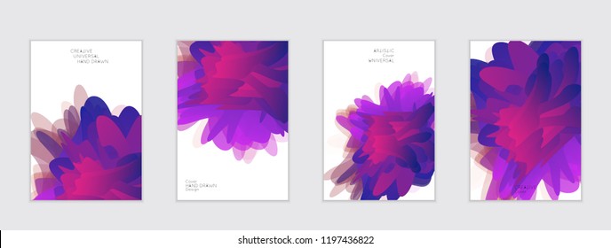 Abstract cover template with gradient design elements. Futuristic abstract modern pattern with fluid colors creating digital art. Bright colored background artistic social media web banner