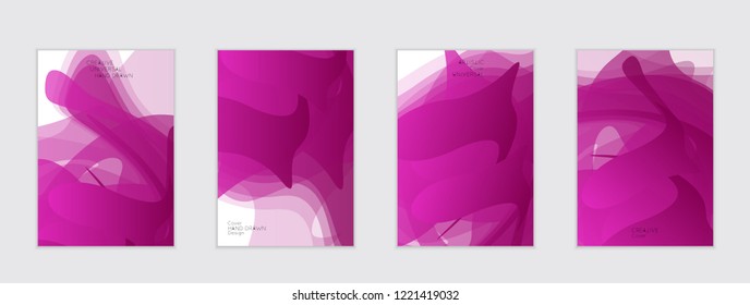 Abstract cover template with gradient design elements. Futuristic abstract modern pattern with fluid colors creating digital art. Bright colored background artistic social media web banner