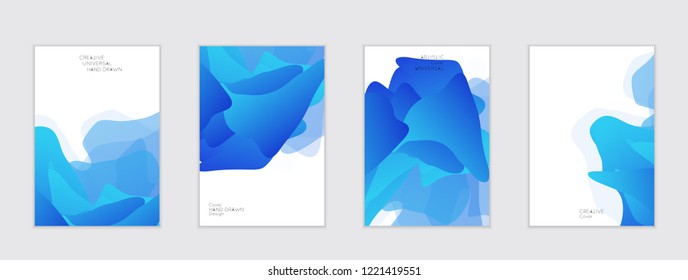 Abstract cover template with gradient design elements. Futuristic abstract modern pattern with fluid colors creating digital art. Bright colored background artistic social media web banner