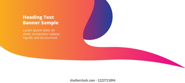 Abstract cover template with gradient design elements. Futuristic abstract modern pattern with fluid colors creating digital art. Bright colored background artistic social media web banner