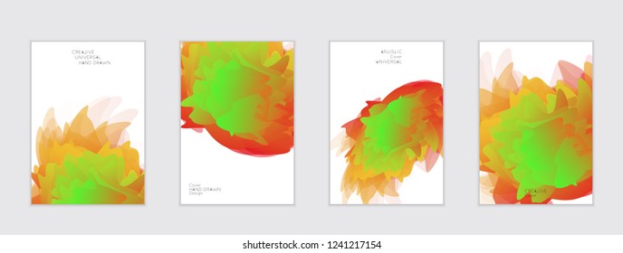 Abstract cover template with gradient design elements. Futuristic abstract modern pattern with fluid colors creating digital art. Bright colored background artistic social media web banner
