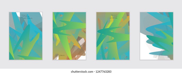 Abstract cover template with gradient design elements. Futuristic abstract modern pattern with fluid colors creating digital art. Bright colored background artistic social media web banner
