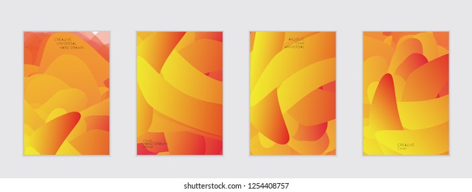 Abstract cover template with gradient design elements. Futuristic abstract modern pattern with fluid colors creating digital art. Bright colored background artistic social media web banner