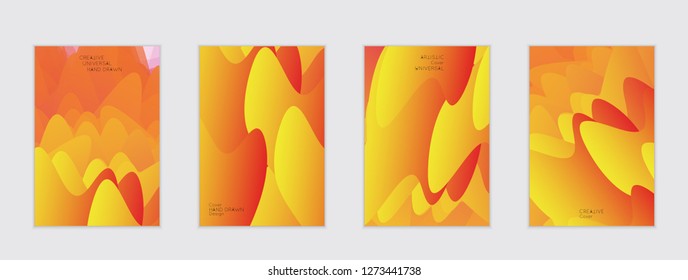 Abstract cover template with gradient design elements. Futuristic abstract modern pattern with fluid colors creating digital art. Bright colored background artistic social media web banner