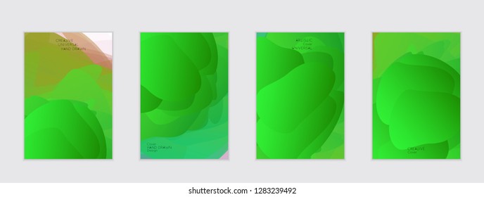 Abstract cover template with gradient design elements. Futuristic abstract modern pattern with fluid colors creating digital art. Bright colored background artistic social media web banner