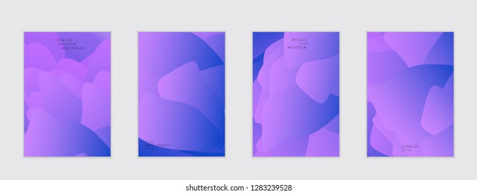 Abstract cover template with gradient design elements. Futuristic abstract modern pattern with fluid colors creating digital art. Bright colored background artistic social media web banner