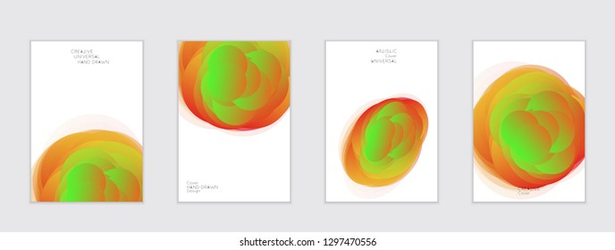 Abstract cover template with gradient design elements. Futuristic abstract modern pattern with fluid colors creating digital art. Bright colored background artistic social media web banner