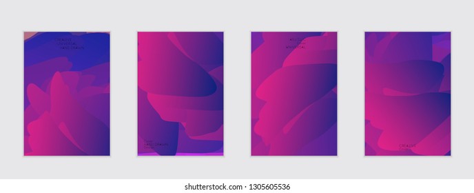 Abstract cover template with gradient design elements. Futuristic abstract modern pattern with fluid colors creating digital art. Bright colored background artistic social media web banner