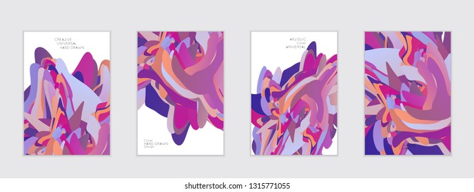 Abstract cover template with gradient design elements. Futuristic abstract modern pattern with fluid colors creating digital art. Bright colored background artistic social media web banner