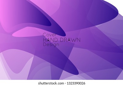 Abstract cover template with gradient design elements. Futuristic abstract modern pattern with fluid colors creating digital art. Bright colored background artistic social media web banner