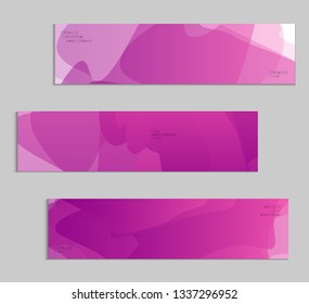 Abstract cover template with gradient design elements. Futuristic abstract modern pattern with fluid colors creating digital art. Bright colored background artistic social media web banner