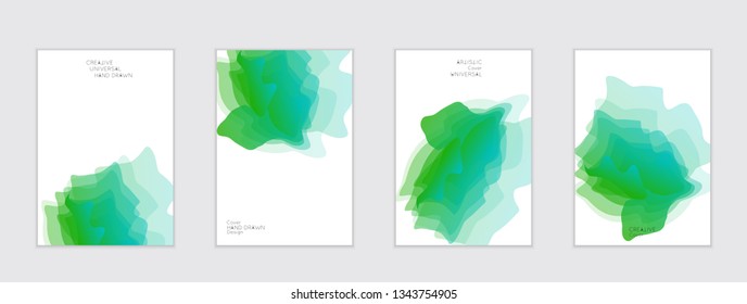 Abstract cover template with gradient design elements. Futuristic abstract modern pattern with fluid colors creating digital art. Bright colored background artistic social media web banner