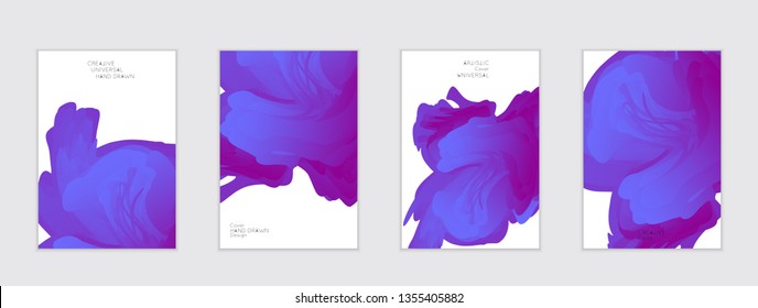 Abstract cover template with gradient design elements. Futuristic abstract modern pattern with fluid colors creating digital art. Bright colored background artistic social media web banner