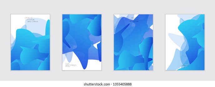 Abstract cover template with gradient design elements. Futuristic abstract modern pattern with fluid colors creating digital art. Bright colored background artistic social media web banner