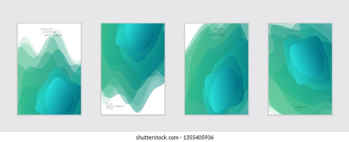 Abstract cover template with gradient design elements. Futuristic abstract modern pattern with fluid colors creating digital art. Bright colored background artistic social media web banner