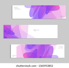 Abstract cover template with gradient design elements. Futuristic abstract modern pattern with fluid colors creating digital art. Bright colored background artistic social media web banner
