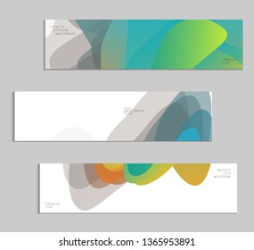 Abstract cover template with gradient design elements. Futuristic abstract modern pattern with fluid colors creating digital art. Bright colored background artistic social media web banner