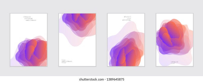 Abstract cover template with gradient design elements. Futuristic abstract modern pattern with fluid colors creating digital art. Bright colored background artistic social media web banner
