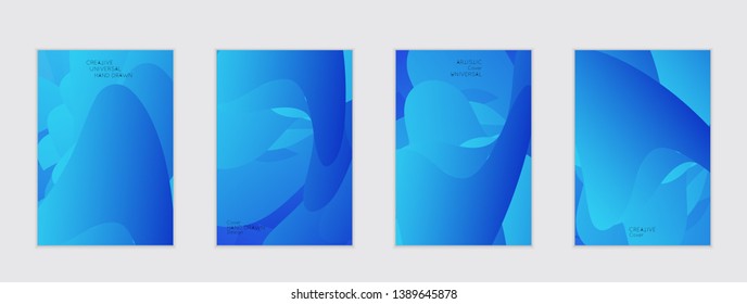 Abstract cover template with gradient design elements. Futuristic abstract modern pattern with fluid colors creating digital art. Bright colored background artistic social media web banner