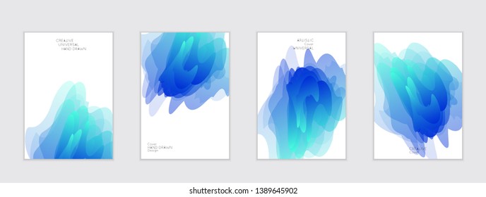 Abstract cover template with gradient design elements. Futuristic abstract modern pattern with fluid colors creating digital art. Bright colored background artistic social media web banner