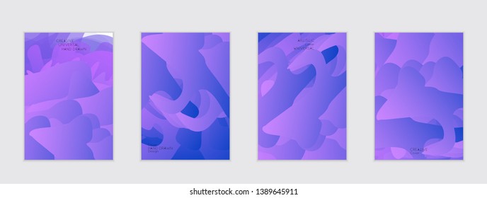 Abstract cover template with gradient design elements. Futuristic abstract modern pattern with fluid colors creating digital art. Bright colored background artistic social media web banner