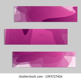 Abstract cover template with gradient design elements. Futuristic abstract modern pattern with fluid colors creating digital art. Bright colored background artistic social media web banner