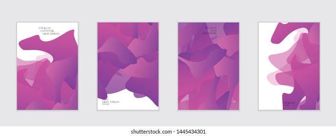 Abstract cover template with gradient design elements. Futuristic abstract modern pattern with fluid colors creating digital art. Bright colored background artistic social media web banner