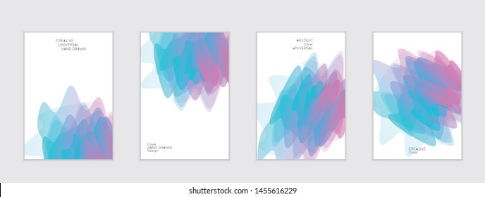 Abstract cover template with gradient design elements. Futuristic abstract modern pattern with fluid colors creating digital art. Bright colored background artistic social media web banner