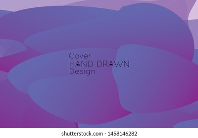 Abstract cover template with gradient design elements. Futuristic abstract modern pattern with fluid colors creating digital art. Bright colored background artistic social media web banner
