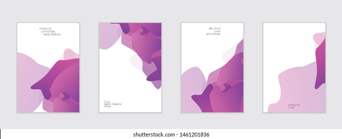 Abstract cover template with gradient design elements. Futuristic abstract modern pattern with fluid colors creating digital art. Bright colored background artistic social media web banner