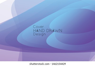 Abstract cover template with gradient design elements. Futuristic abstract modern pattern with fluid colors creating digital art. Bright colored background artistic social media web banner