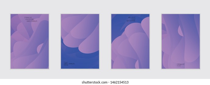Abstract cover template with gradient design elements. Futuristic abstract modern pattern with fluid colors creating digital art. Bright colored background artistic social media web banner