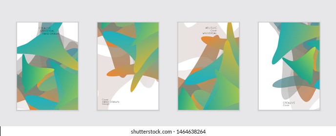 Abstract cover template with gradient design elements. Futuristic abstract modern pattern with fluid colors creating digital art. Bright colored background artistic social media web banner