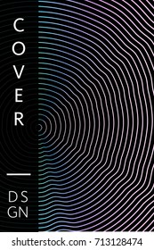 Abstract cover template, liquid gradient colors with fluid shapes and copy space for text. Trendy style for banner, business card, logo, branding or background.Bright vector cover illustration design 