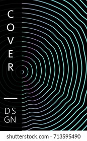 Abstract cover template, liquid gradient colors with fluid shapes and copy space for text. Trendy style for banner, business card, logo, branding or background.Bright vector cover illustration design 