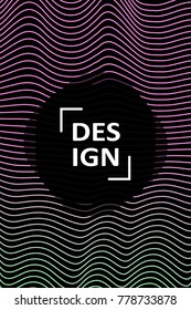 Abstract cover template, liquid gradient colors with fluid shapes and copy space for text. Trendy style for banner, business card, logo, branding or background.Bright vector cover illustration design
