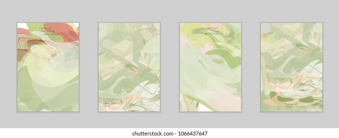 Abstract cover template with watercolor design elements. Poster with geometric shapes and multicolored transparent random overlapping shapes creating vector watercolor effect.