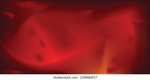  Abstract Cover with Vector Warped Lines, Flow. Volumetric Folds. Colorful 3d Surface. Movement Effect Made Using Blend and Mesh Tools. Optical Illusion of Distortion of Space.