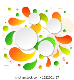 Abstract cover for your design - banners, posters, placards, brochures, flyers etc. Eps10 vector.