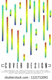 Abstract coverage corporate style.  Set of sheets A4.  Can be used for poster, brochure, magazine, card, book, flyer, banner, anniversary
 Trendy corporate style.