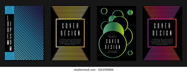 Abstract coverage design for your business. Template in A4.  Can be used for poster, brochure, magazine, card, book, flyer, banner, anniversary. Trendy corporate style.
