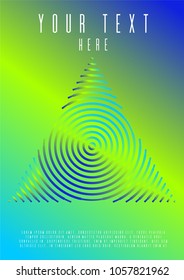 Abstract coverage design for your business. Set of sheets A4.  Can be used for poster, brochure, magazine, card, book, flyer, banner, anniversary
 Trendy corporate style.
