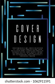 Abstract coverage design for your business. Business card set. Can be used for poster, brochure, magazine, card, book, flyer, banner, anniversary. Trendy corporate style.
