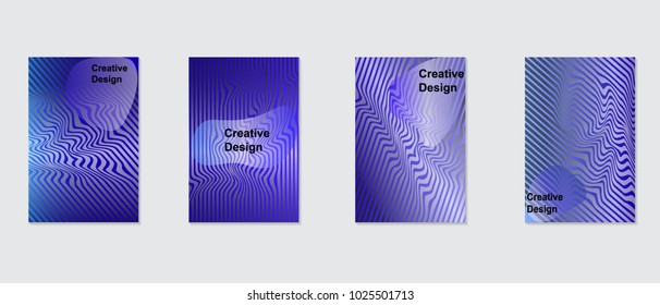 Abstract covers design. Minimalist geometric template. Vector illustration.