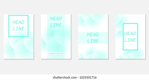 Abstract covers design. Minimalist geometric template. Vector illustration.