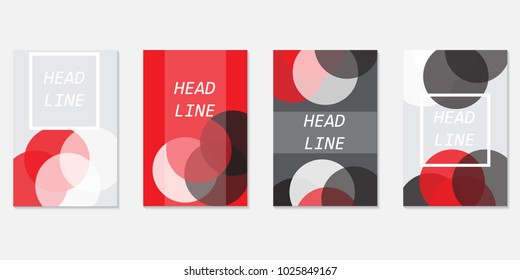 Abstract covers design. Minimalist geometric template. Vector illustration.