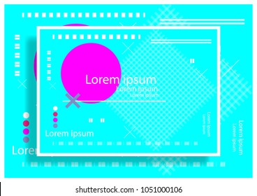 abstract covers with geometric pattern.Flyer abstract. Shapes with gradients composition. Eps10 vector template.