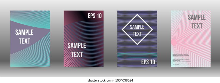 Abstract covers from lines. Modern design template. Rich design of VIP. Future futuristic template with abstract lines for banner design, poster, booklet, report, journal.